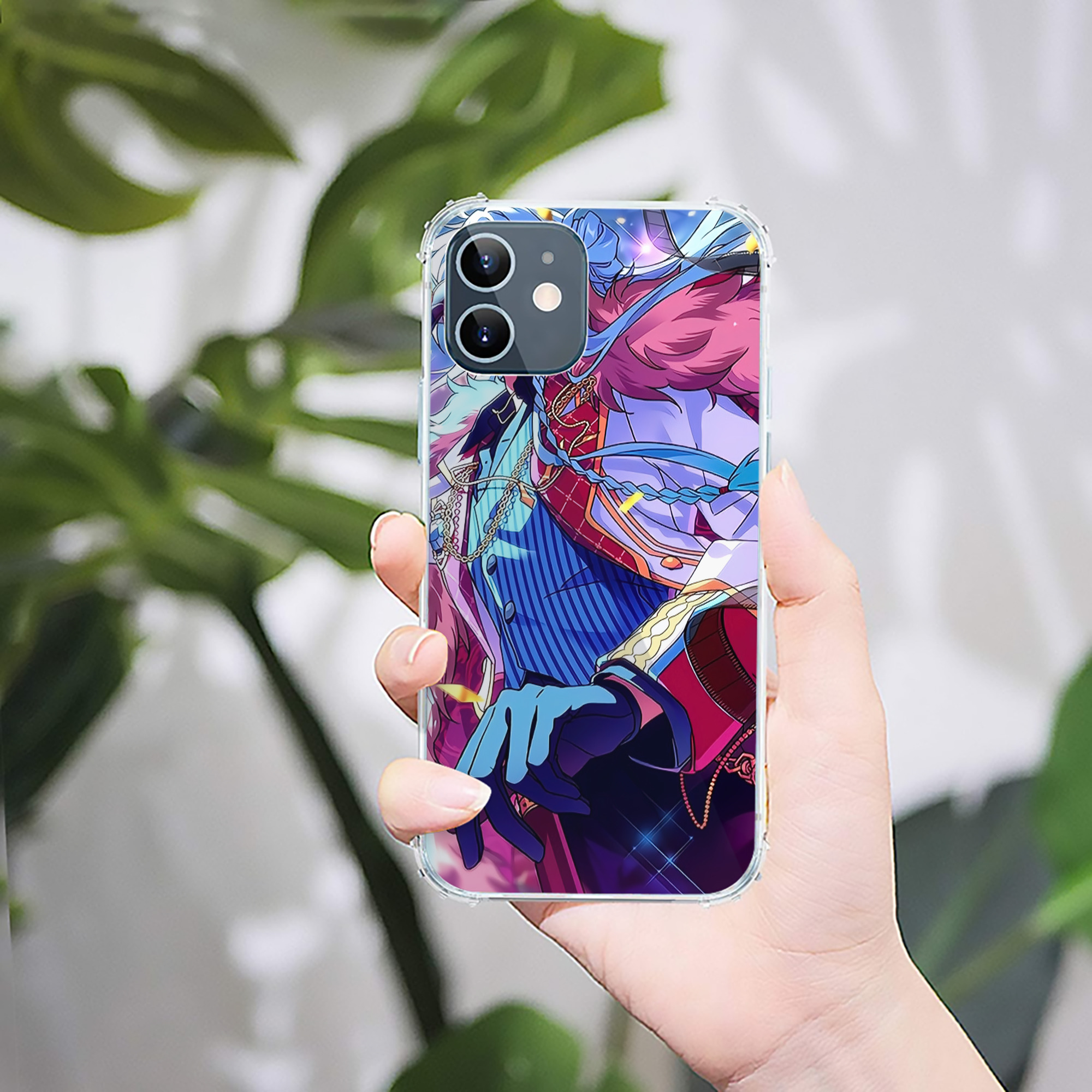 （画像用） あんさんぶるスターズ! Ensemble Stars 【iPhone 12シリーズ対応】透明スマホケース（クリアソフトケース）
